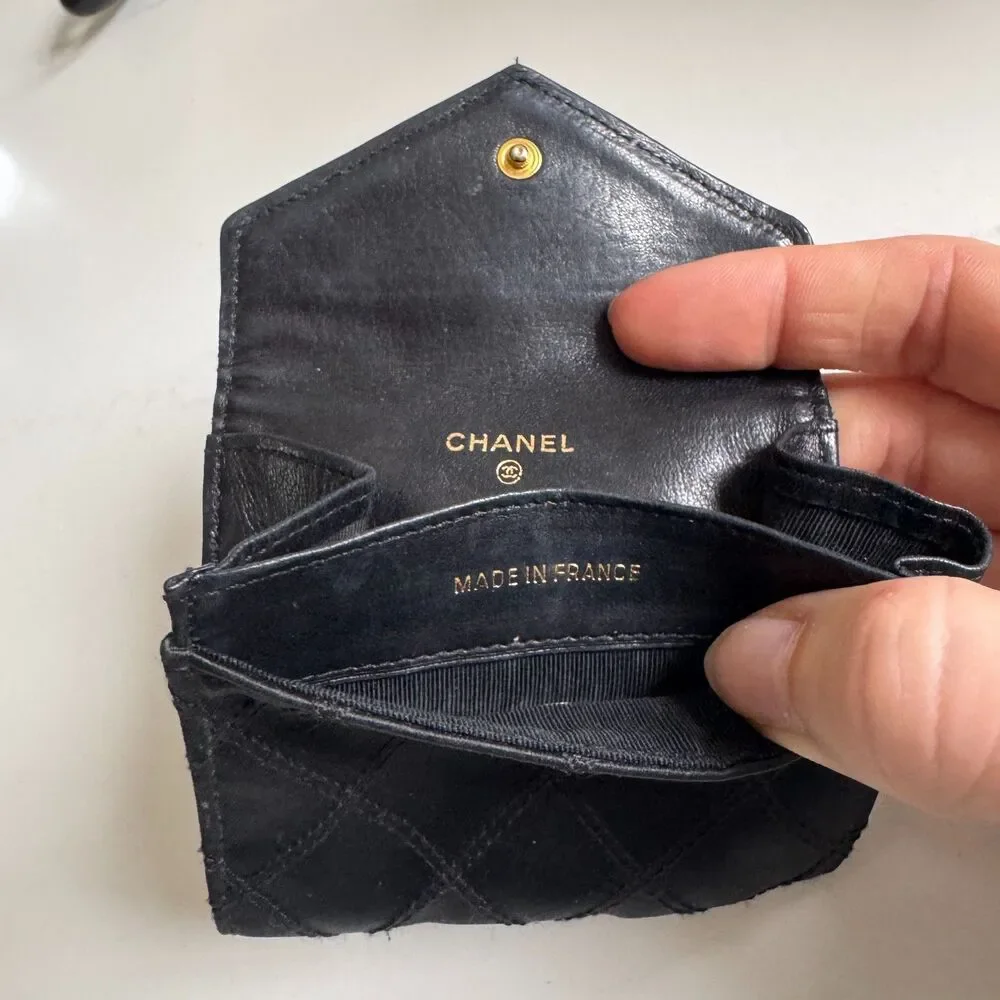 Vintage 1908s Chanel Wallet Coin Purse